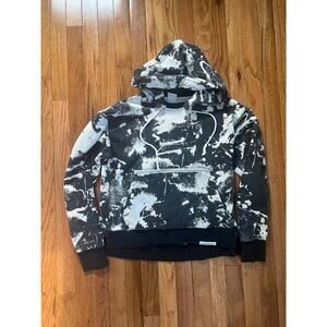 Nike Swoosh Fly Tie Dye Pullover Hoodie Sweatshirt